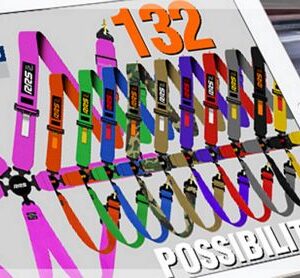 6-punkti rihmad 3" RRS FIA CUSTOM