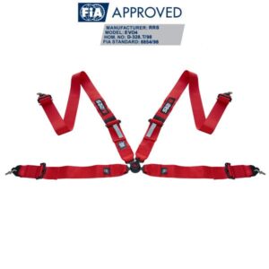 4-punkti rihmad 3" RRS FIA (2027 lõpuni)